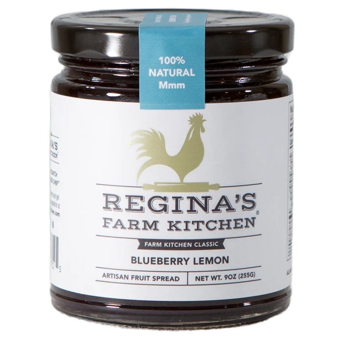 Regina's Farm Kitchen - Blueberry & Lemon Artisan Fruit Spread (9OZ) - The Epicurean Trader