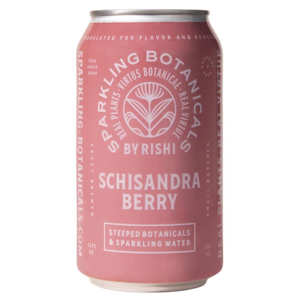 Rishi - 'Schisandra Berry' Sparkling Botanical Tea (12OZ) - The Epicurean Trader