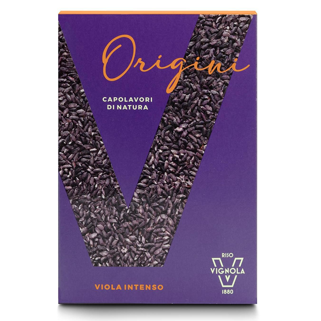 Riso Vignola - 'Viola Intenso' Verele Purple Rice (12OZ) - The Epicurean Trader