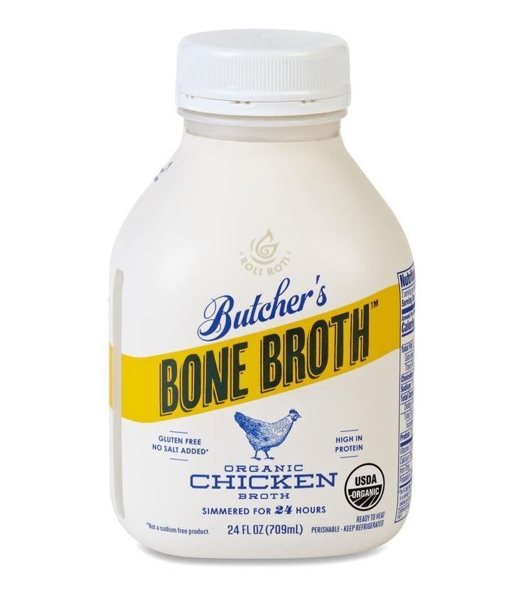 Roli Roti - Butcher's Organic Chicken Bone Broth (24OZ) - The Epicurean Trader