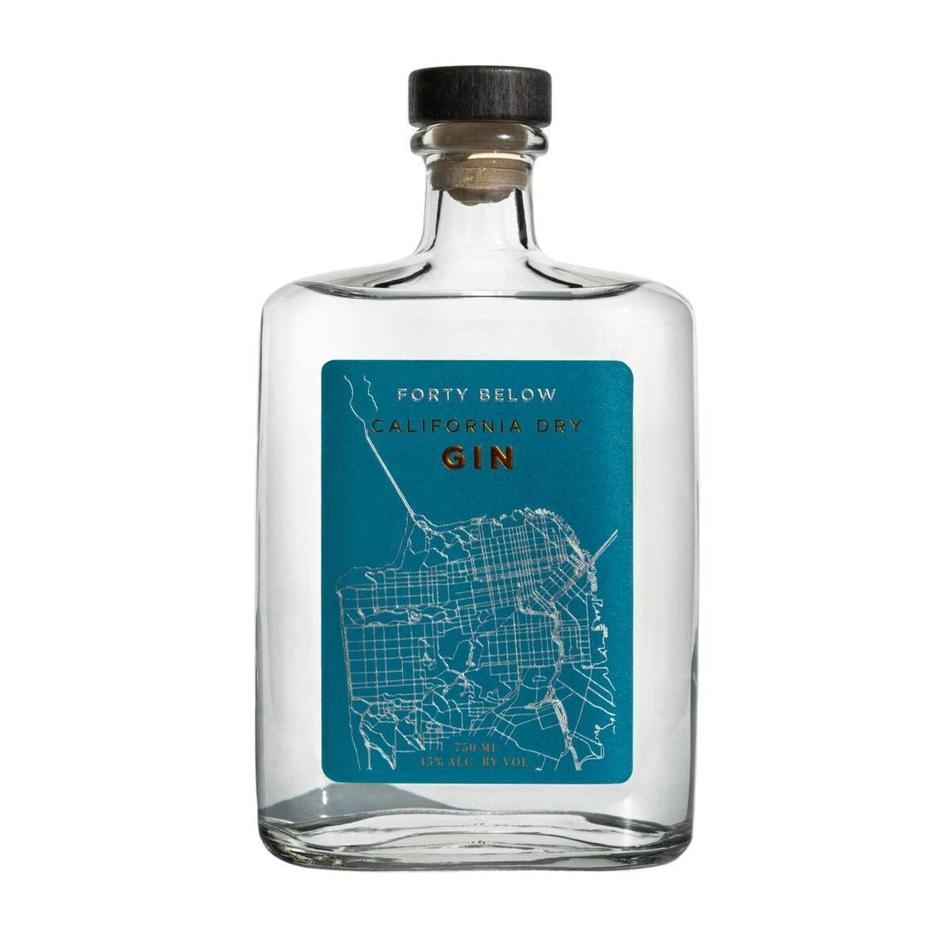 San Francisco Distilling Co. - 'Forty Below' Gin (750ML) - The Epicurean Trader