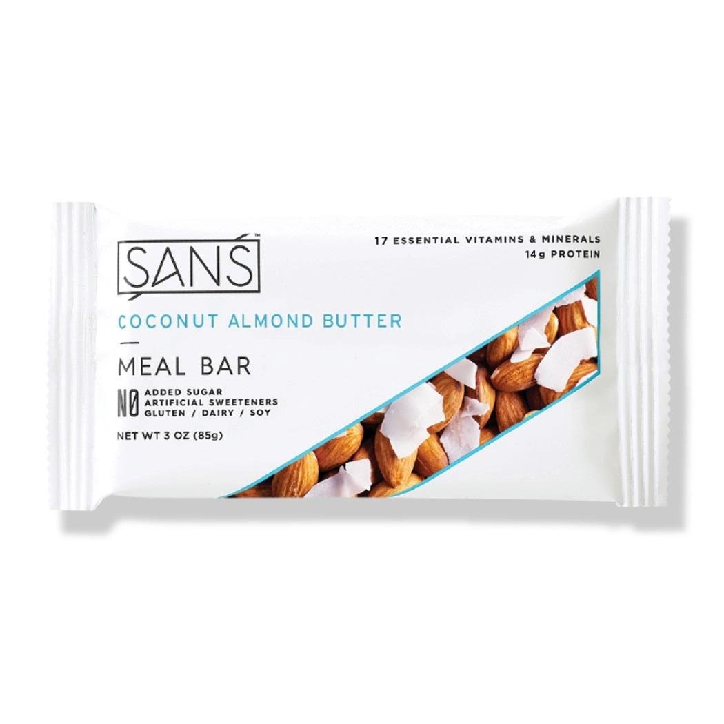 SANS Meal Bar - 'Coconut Almond Butter' Meal Bar (3OZ) - The Epicurean Trader