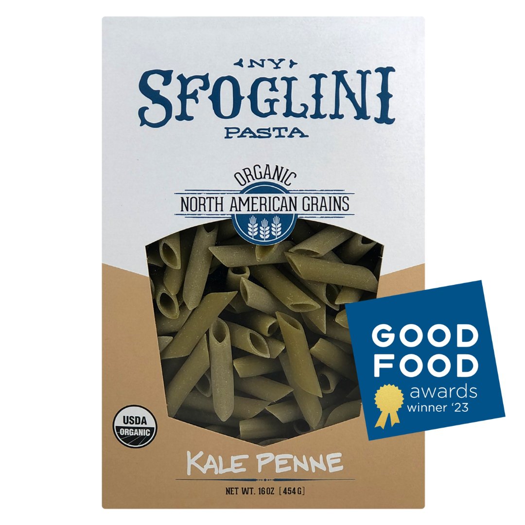 Sfoglini - 'Kale' Penne Organic Pasta (12OZ) - The Epicurean Trader