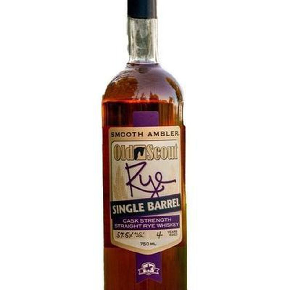 Smooth Ambler Spirits - 'Old Scout' 4yr Single-Barrel Cask Strength Straight Rye (750ML) - The Epicurean Trader