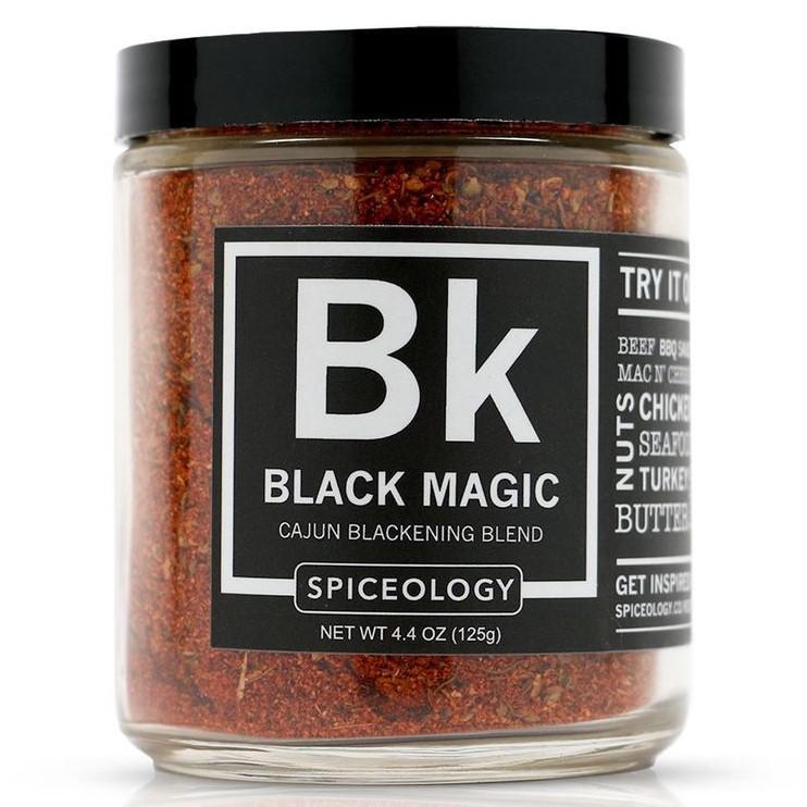 Spiceology - 'Black Magic' Cajun Blackening Rub (4.4OZ) - The Epicurean Trader