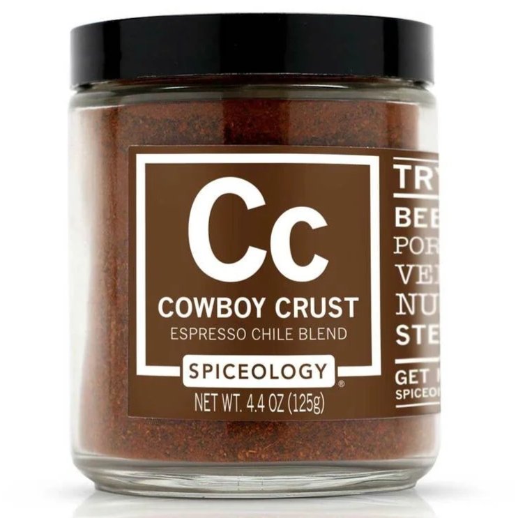 Spiceology - 'Cowboy Crust' Espresso Chile Rub (4.4OZ) - The Epicurean Trader