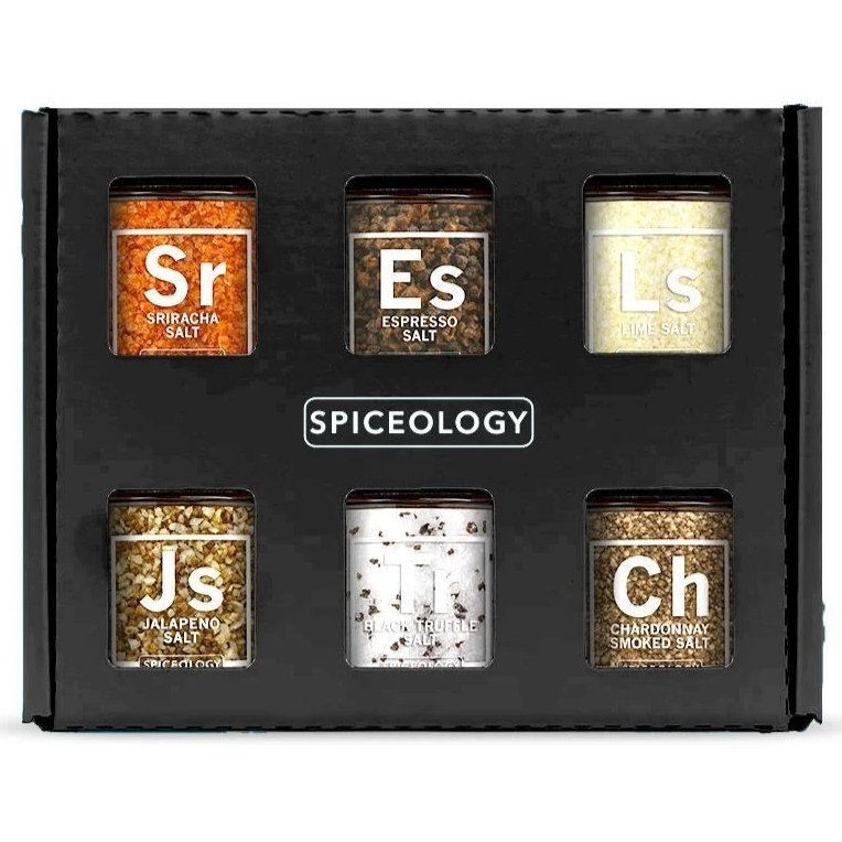 Spiceology - 'Luxe Infused Salt' Gift Set (6PK) - The Epicurean Trader