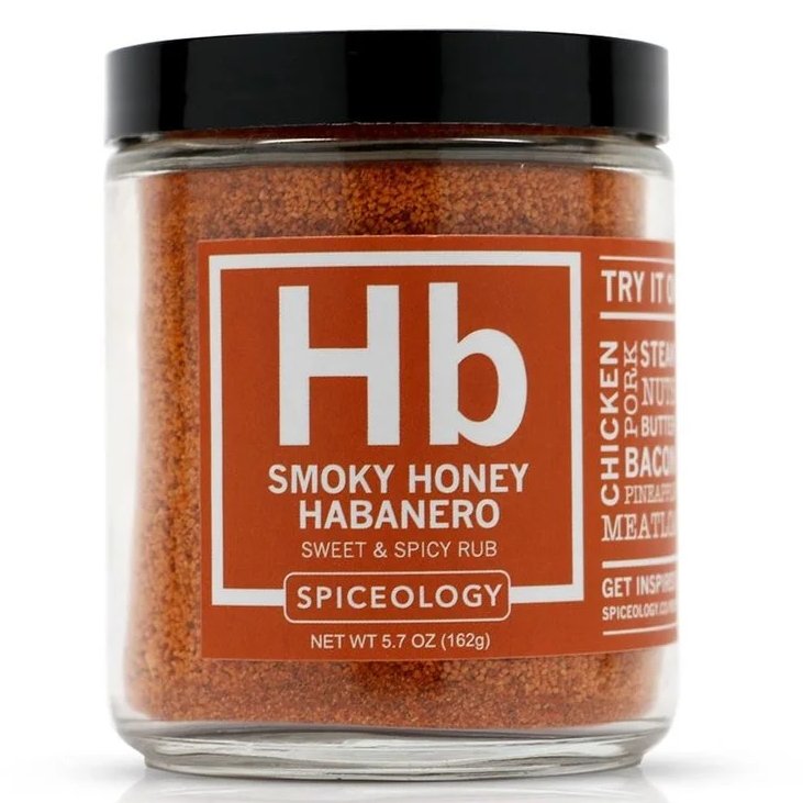 Spiceology - 'Smoky Honey Habanero' Sweet & Spicy Rub (5.7OZ) - The Epicurean Trader