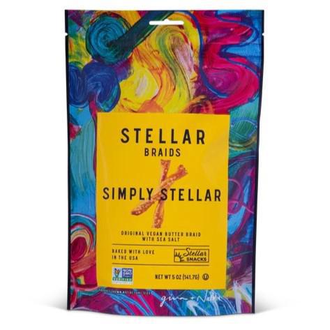 Stellar - 'Simply Stellar' Vegan Pretzel Braids (5OZ) - The Epicurean Trader