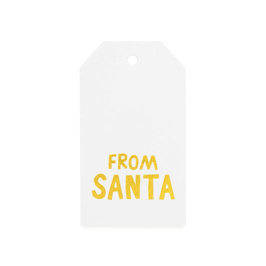 Sugar Paper - 'From Santa' Gift Tag (1CT) - The Epicurean Trader