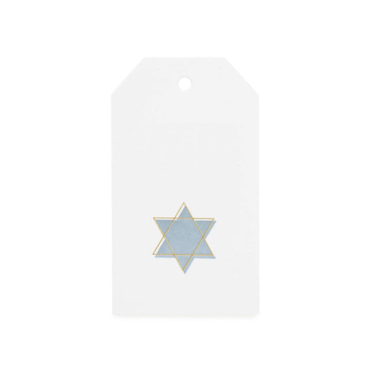 Sugar Paper - 'Hanukkah: Star Of David' Gift Tag (1CT) - The Epicurean Trader