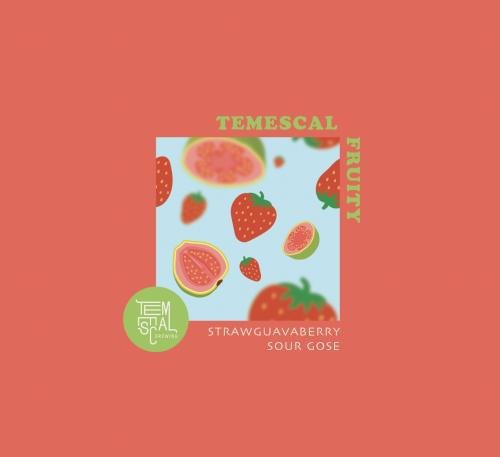 Temescal Brewing - 'Temescal Fruity' Raspberry & Lemon Gose (16OZ) - The Epicurean Trader