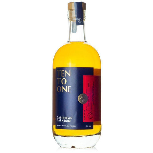 Ten To One - 'Caribbean' Dark Rum (750ML) - The Epicurean Trader