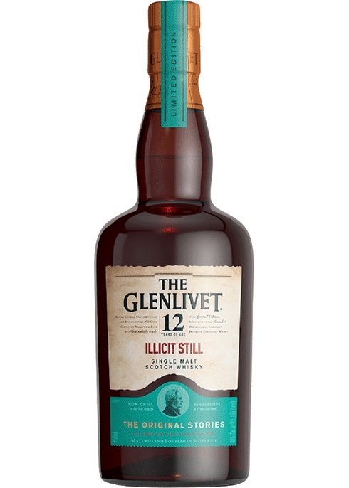 The Glenlivet Distillery - 'Illicit Still' 12yr Speyside Single Malt Scotch (750ML) - The Epicurean Trader