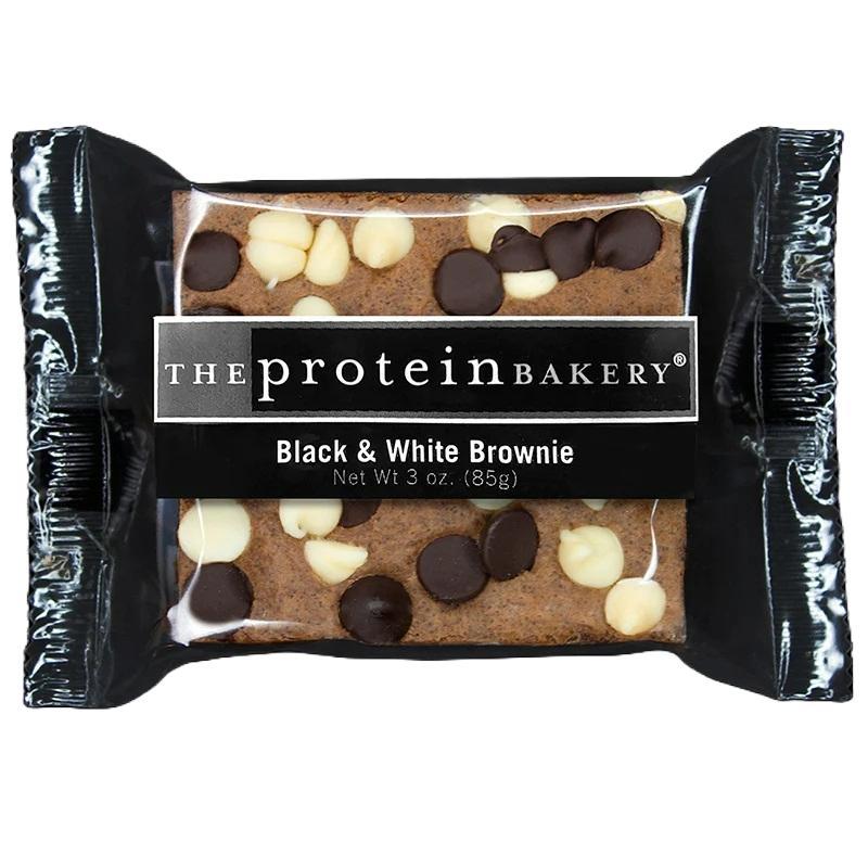 The Protein Bakery - 'Black & White' Brownie (3OZ) - The Epicurean Trader