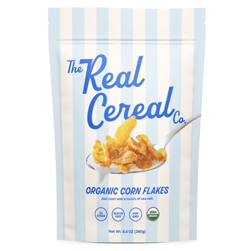 The Real Cereal Co. - Organic Corn Flakes (240G) - The Epicurean Trader