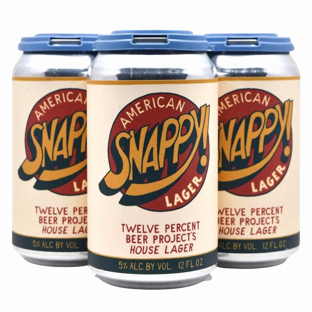 Twelve Percent Beer Projects American Snappy House Lager 12OZ