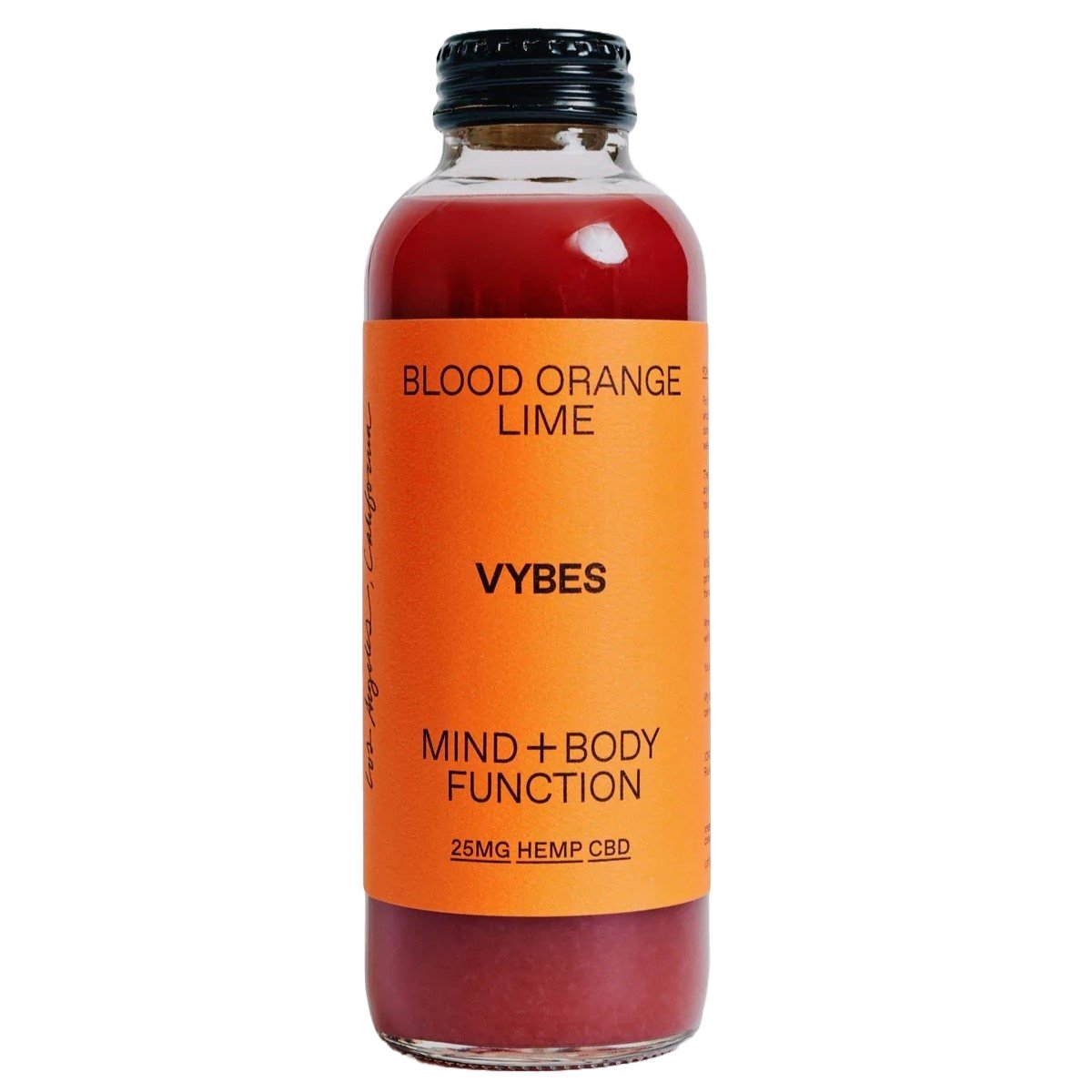 VYBES - 'Blood Orange Lime' CBD-Infused Beverage (14OZ) - The Epicurean Trader