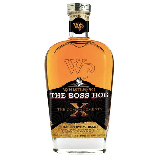 WhistlePig - 'Boss Hog X: The Commandments' Rye Whiskey (750ML) - The Epicurean Trader