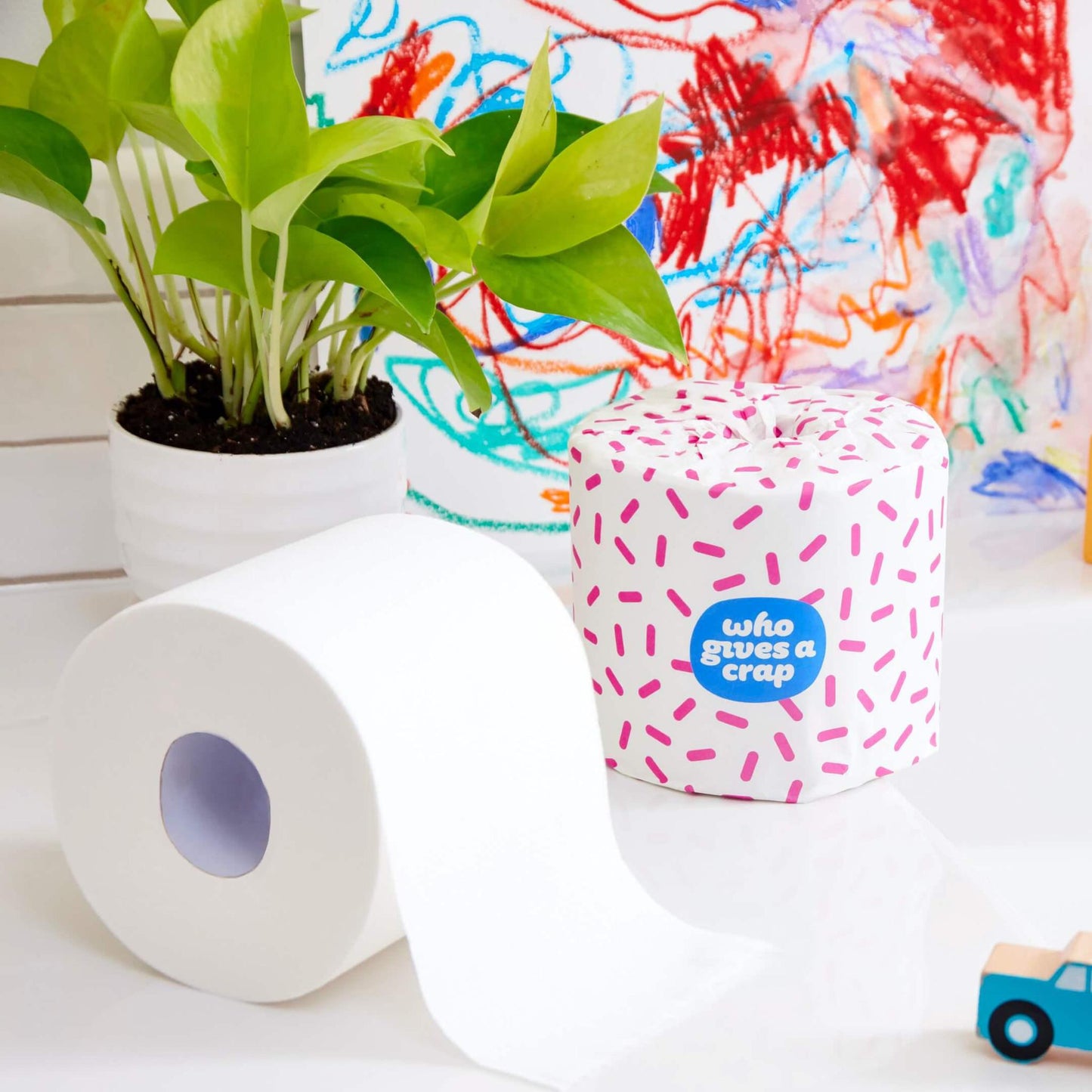 Who Gives A Crap - 100% Recycled Toilet Paper (1CT) - The Epicurean Trader