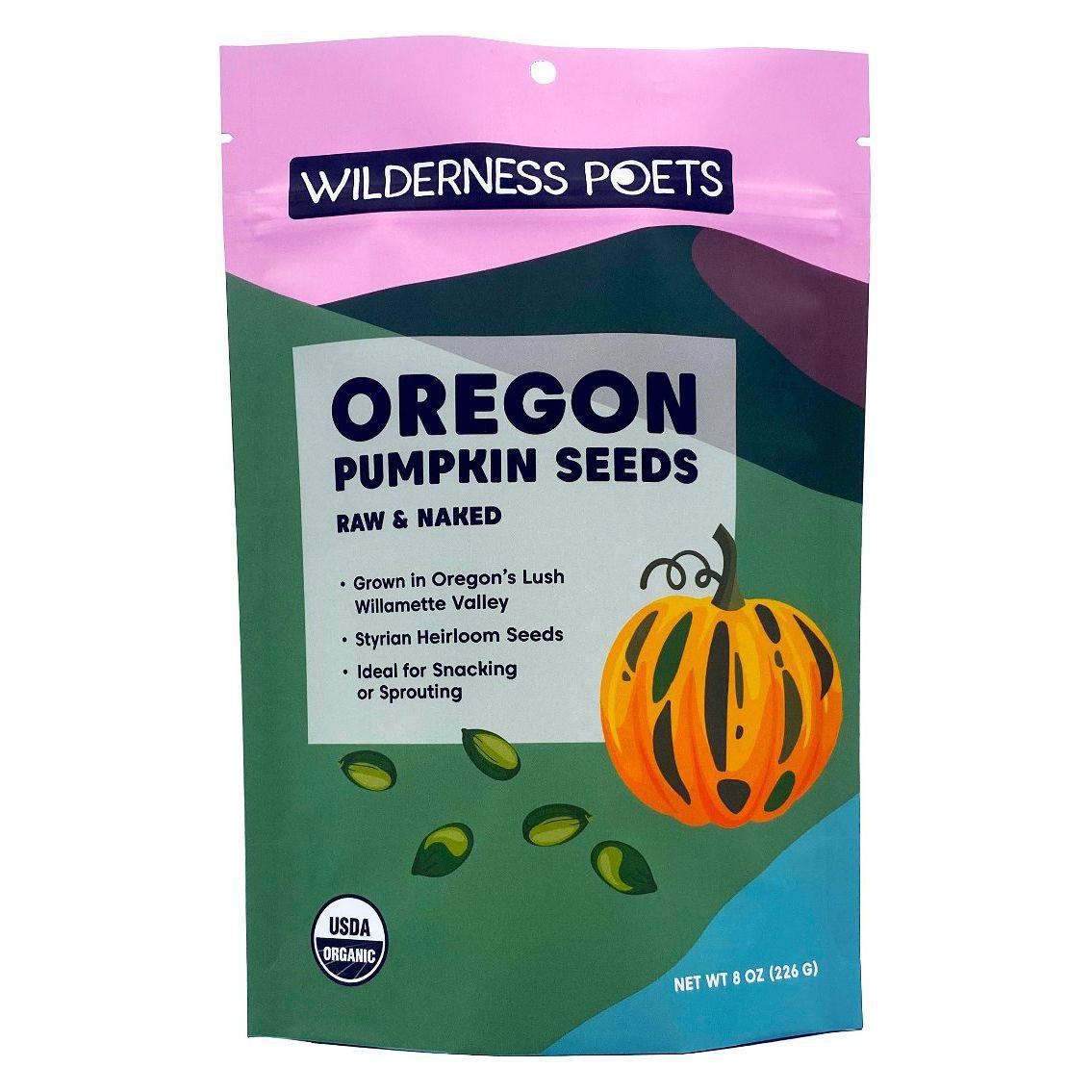 Wilderness Poets - Organic Oregon Pumpkin Seeds (8OZ) - The Epicurean Trader