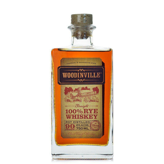 Woodinville Whiskey Co - Straight Rye Whiskey (750ML) - The Epicurean Trader
