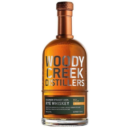 Woody Creek Distillers - Colorado Straight Rye Whiskey (750ML) - The Epicurean Trader