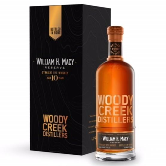 Woody Creek Distillers - 'William H. Macy Reserve' 10yr Bottled-In-Bond Rye (750ML) - The Epicurean Trader