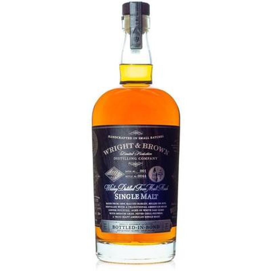 Wright & Brown - Bottled-In-Bond Single Malt Whiskey - The Epicurean Trader