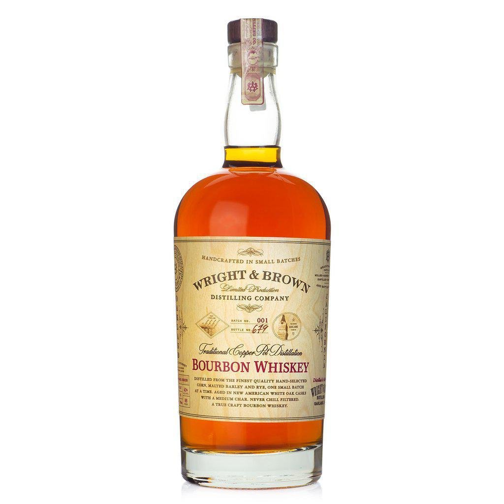 Wright & Brown - Bourbon Whiskey (750ML) - The Epicurean Trader
