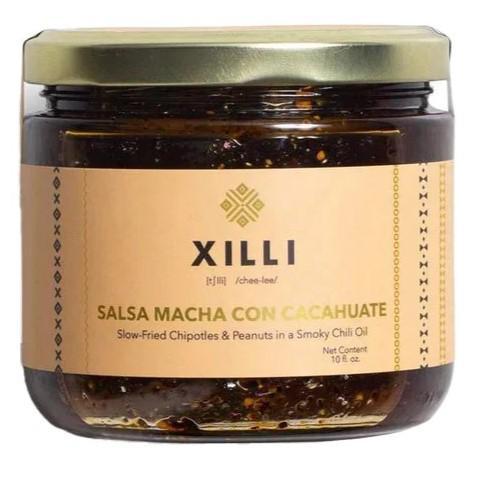XILLI - Salsa Macha Con Cacahuates (10OZ) - The Epicurean Trader
