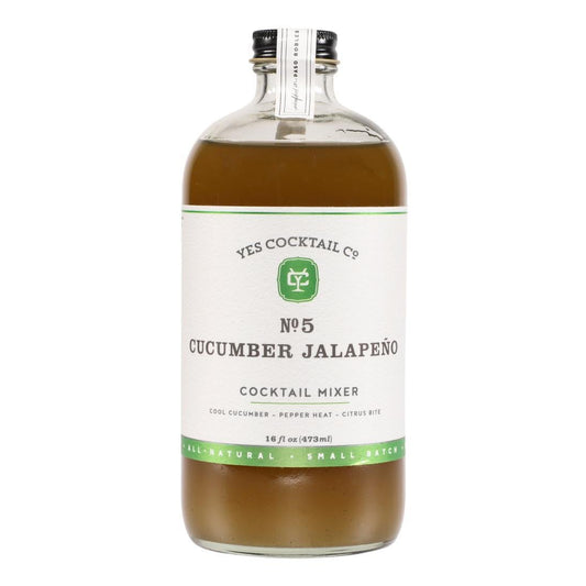 Yes Cocktail Company - 'Cucumber Jalapeno' Cocktail Mixer (16OZ) - The Epicurean Trader