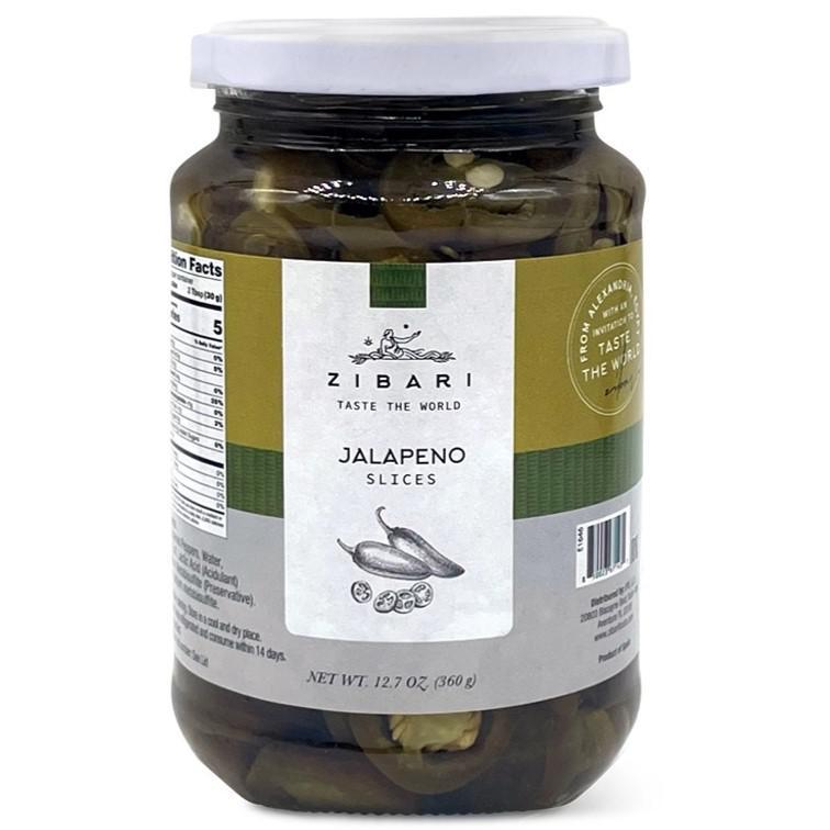 Zibari Foods - Jalapeno Slices (360G) - The Epicurean Trader